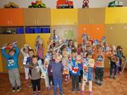 Barbora, Mikuláš, čert a anděl ve školce